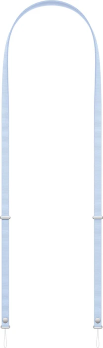 Apple Crossbody Band - Klarblau