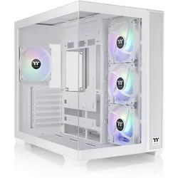 THERMALTAKE View 380 TG ARGB Snow, weiß, Glasfenster