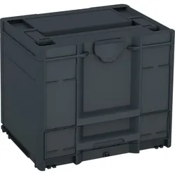 Tanos systainer3 Combi M 337 anthrazit (RAL 7016), Verschluss anthrazit (RAL 7016), Griff anthrazit (RAL 7016) - 83000871