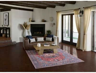 Momeni Afshar Polyester Medallion Area Rug