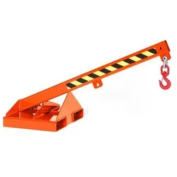 Lastarm, Neigung 25°, Traglast 350 - 1000 kg, orange