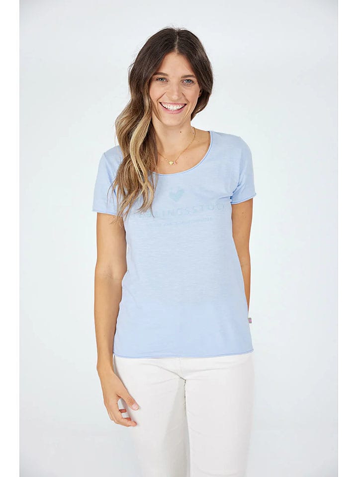 LIEBLINGSSTÜCK Shirt "Cia" in Hellblau - XL