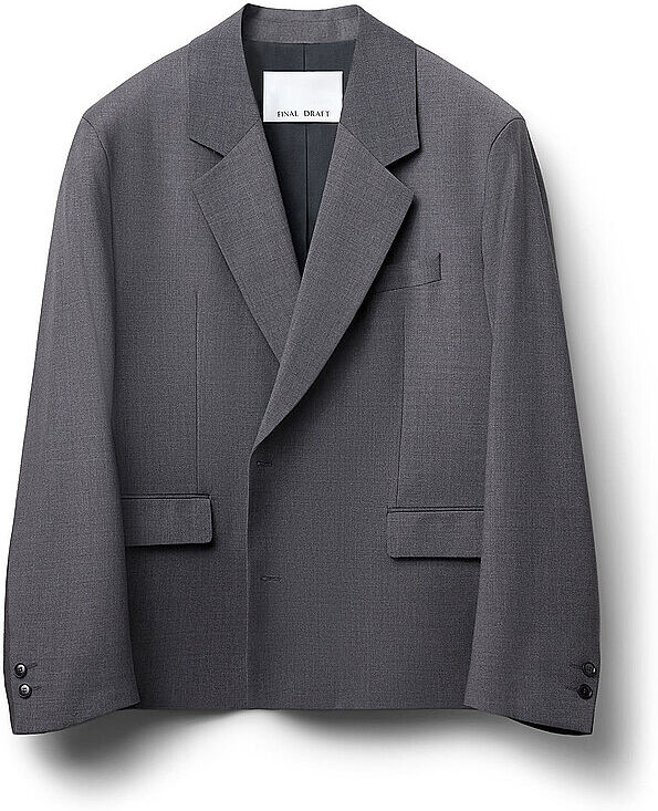 FINAL DRAFT Sakko 100 grau   XL XL