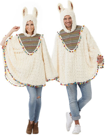 buttinette Lama-Poncho