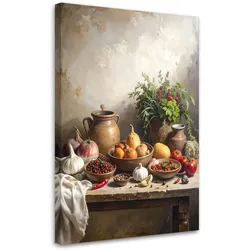 LEINWANDBILD Essen & Trinken 60x90cm