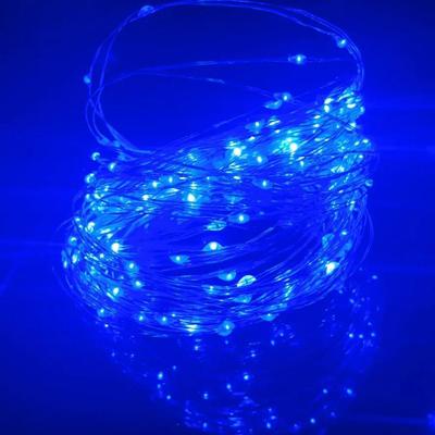 Uplift Picks Waterproof Copper Wire Fairy Lights For Effortless Celebrations And Cozy Decor blue 4m