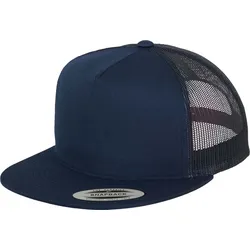 FLEXFIT Unisex 5-Panel Trucker Kappe Netz Cap 6006/6006W navy one size