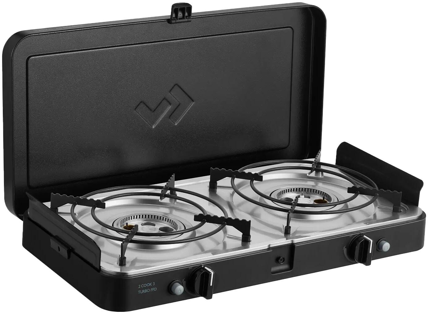 Gaskocher "CADAC DOMETIC Turbo Stove 50 bar", schwarz, GaskocherB:55cm H:9cm L:31cm, Gaskocher, B:55cm H:9cm L:31cm schwarz Einheitsgröße