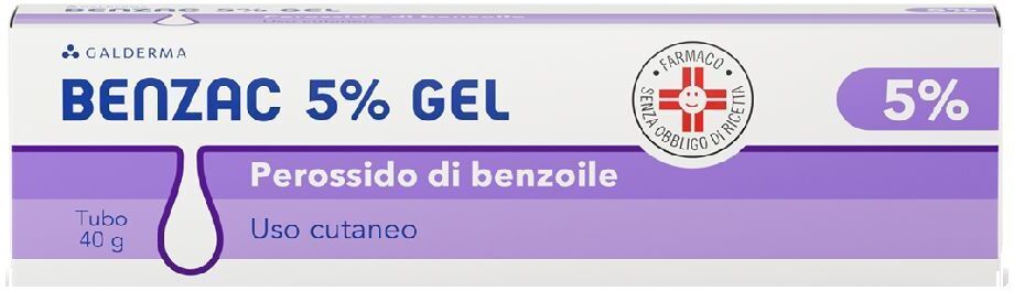 GALDERMA ITALIA SpA Benzac 5% Gel, 40 g