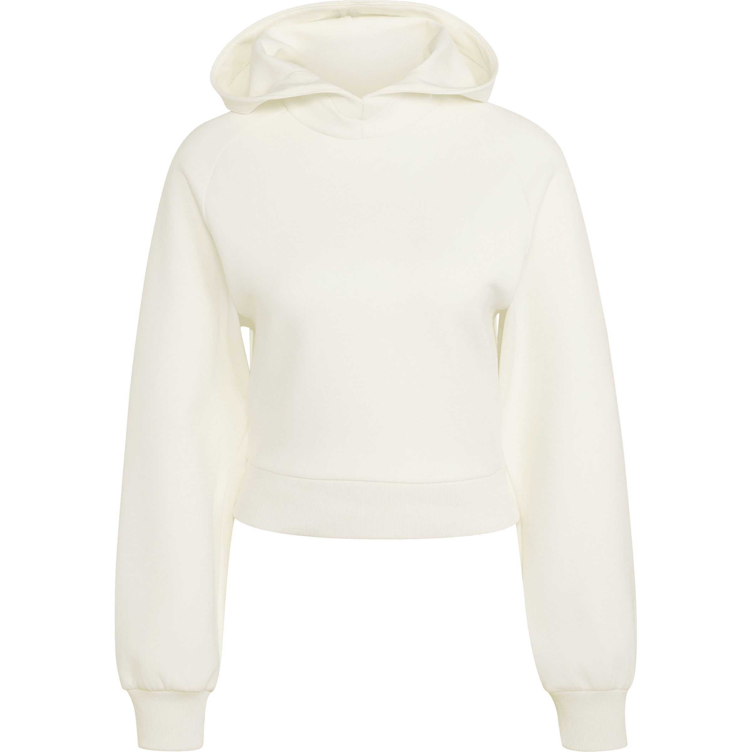 adidas Soft Lux Damen Hoodies weiss Größe XS Lifestyle Schnell trocknend