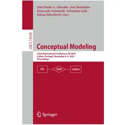 Conceptual Modeling, Fachbücher von Sebastian Link, José Borbinha, Jelena Zdravkovic, Giancarlo Guizzardi, João Paulo A. Almeida