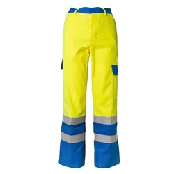 Multinorm Bundhose "MAJOR PROTECT" gelb/kornblau - 98 - gelb
