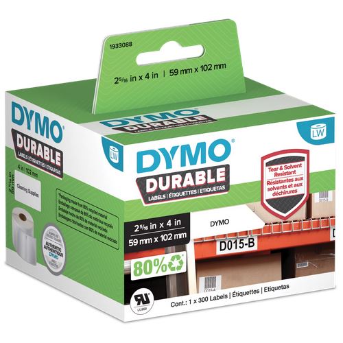 Dymo LabelWriter-Etiketten High Performance, 59 x 102 mm