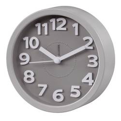 hama 00186324 Wecker Retro, rund, Taupe