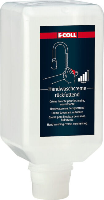 E-COLL Crème lavante mains 2L bouteille pour distributeur en V (4317784499989)