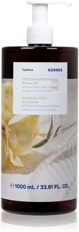 Korres Grecian Gardenia pflegendes Duschgel 1000 ml