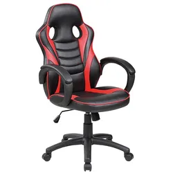 Rocada Gaming-Stuhl Student rot, Gaming Stuhl, Rot, Schwarz