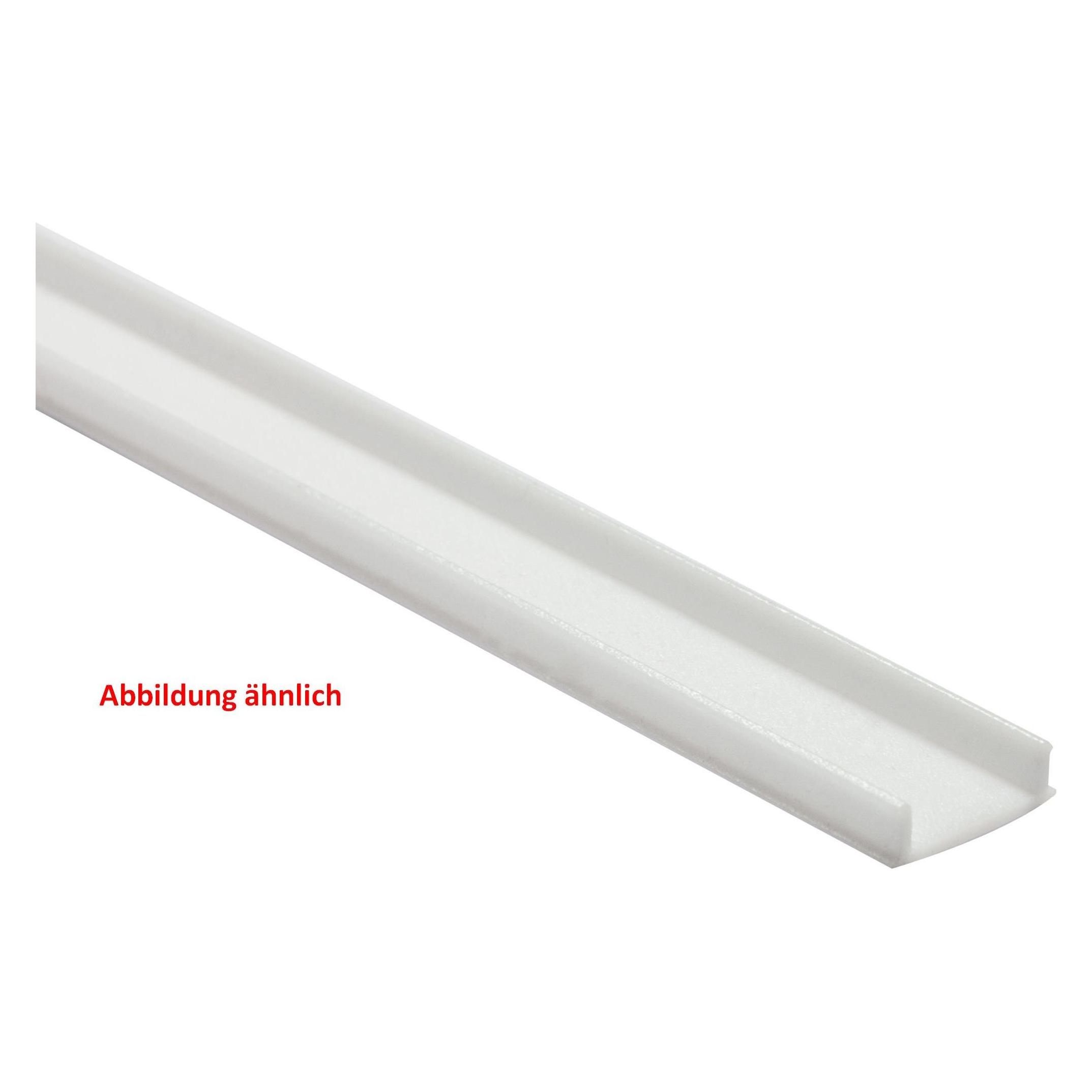 Synergy 21 LED UProfil zub ALU014 PMMA opal diffusor schwarz black (S21-LED-PR20224)