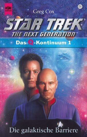 Greg Cox - Star Trek, The Next Generation, Die galaktische Barriere - Preis vom 17.10.2026 19:25:27 h