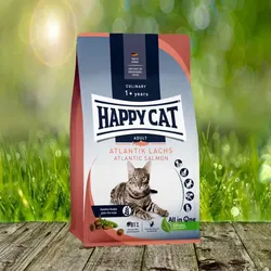 Happy Cat Culinary Adult Atlantik Lachs - Exquisites Adult Katzenfutter