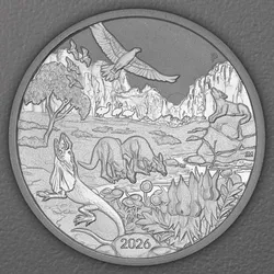 Platinmünze 1oz "The Outback" 2026 Wonders of Australia 19% (Australien)