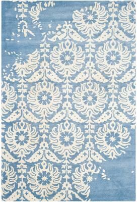 SAFAVIEH Handmade Bella Patience Modern Floral Wool Rug