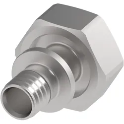 TECEflex Eurokonusverschraubung 3/4 Dim. 16 mit Flex Pressanschl. vernickelt"