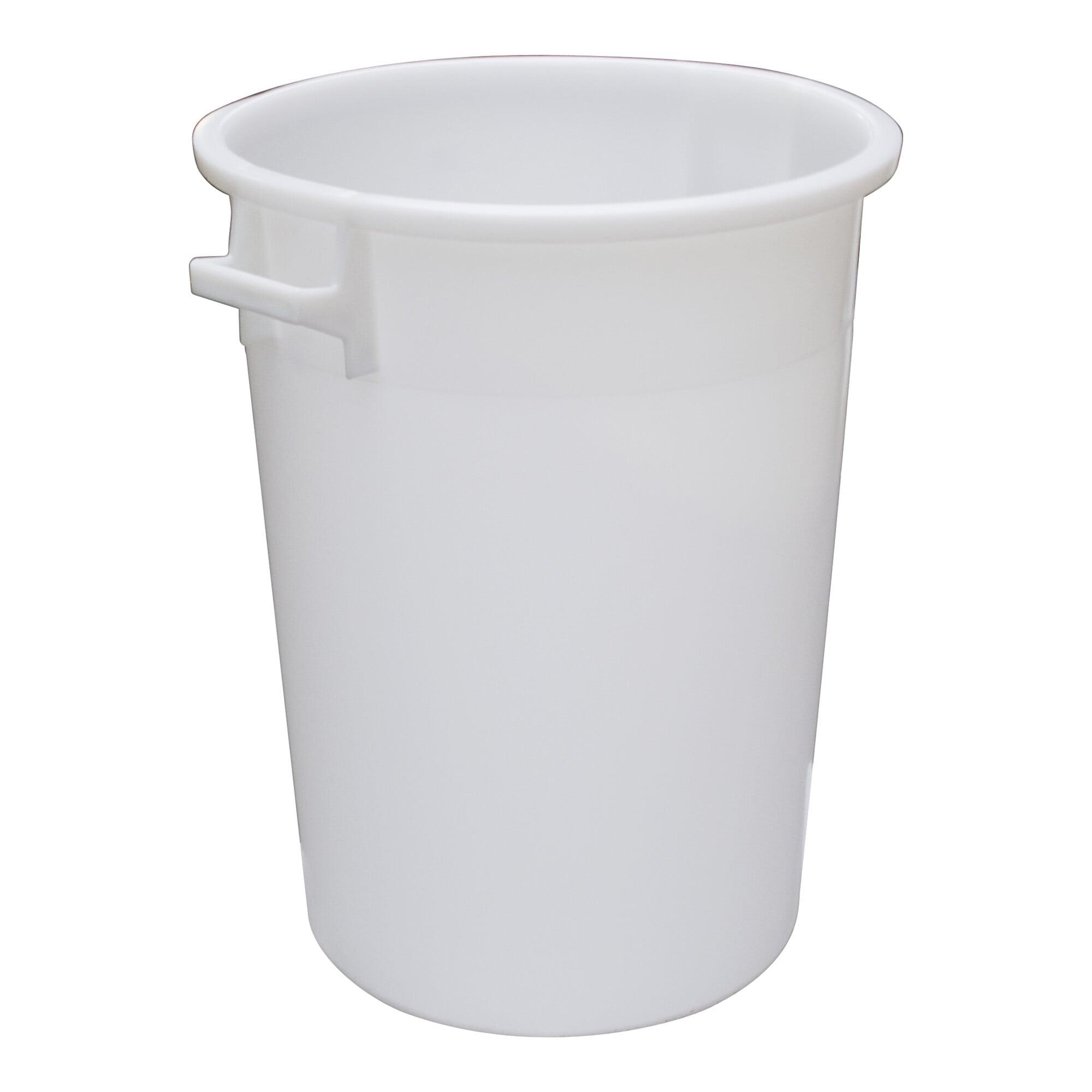HMH Tonne 100 Liter 670 x Ø 520 mm weiß lebensmittelecht ; E. S. B. (TF100OL9010)