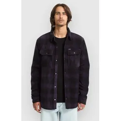 Volcom Bowered Fleece Hemd dark purple Gr. M