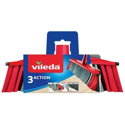 Besen Vileda-3 Action-Besen -Kopf Bordeaux