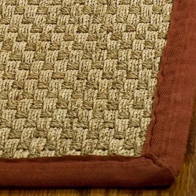 SAFAVIEH Natural Fiber Marina Basketweave Seagrass Rug