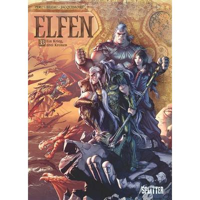 Elfen. Band 33, Gebundene Ausgabe von Olivier Peru, Splitter-Verlag, 978-3-9872107-3-0