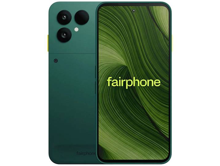 FAIRPHONE Smartphone Das Fairphone (Gen. 6) 8GB/256GB , Energieeffizienz: A, grün (forest grün), 256 GB, Mobiltelefone, Smartphone