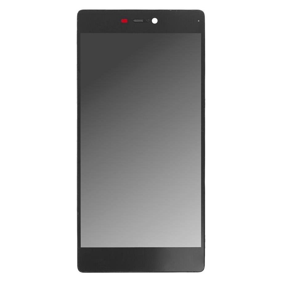 OEM Display Unit + Frame for Huawei P8 black (Display, Huawei P8) (25435285)