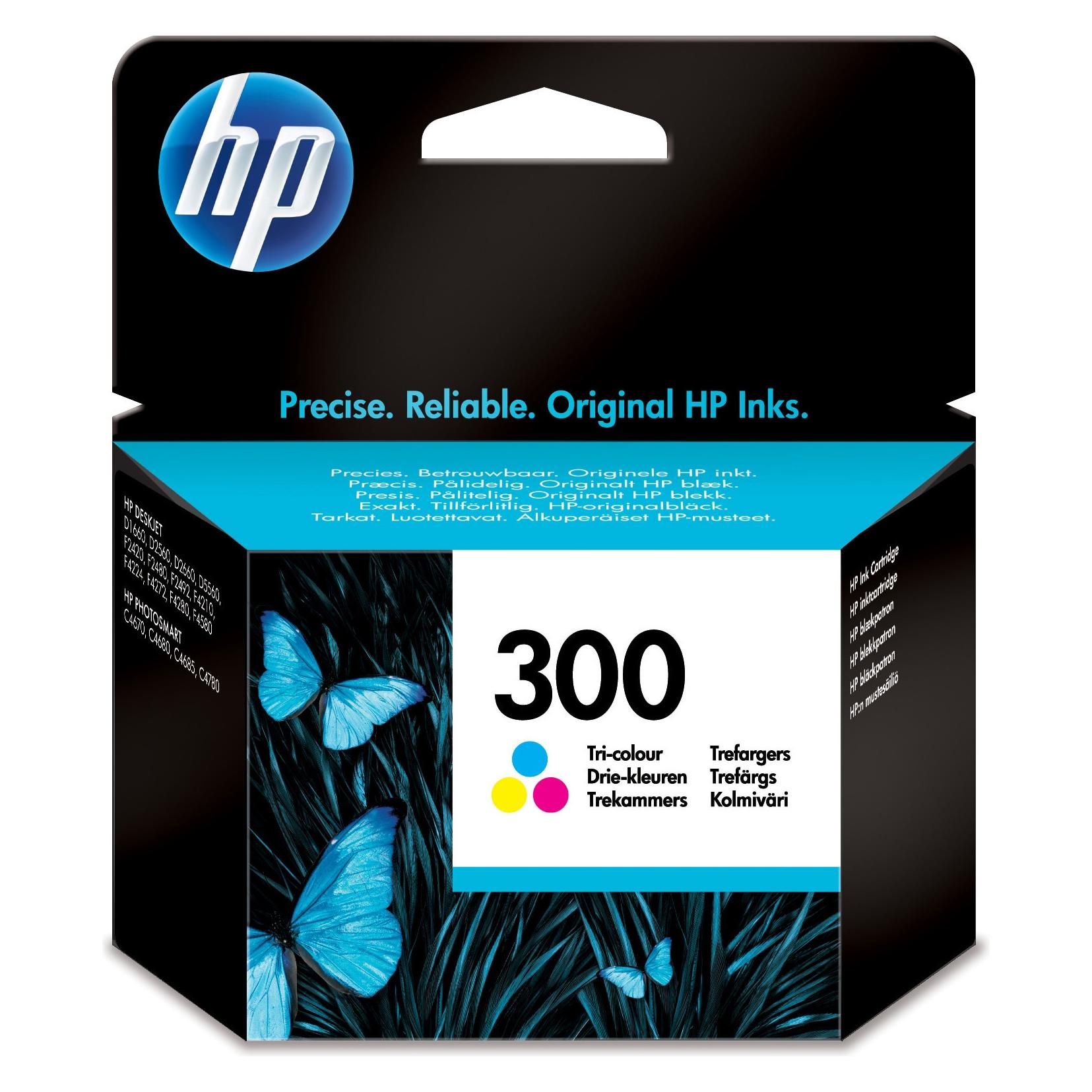 HP 300 /Magenta/Gelb Original Druckerpatrone (M) (CC643EE)