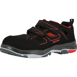 Sicherheitssandale S1P "ANTHONY RED LOW" Typ 3 - 48 - schwarz