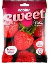 Acofarsweet Caramelos Azucar Fresa Bolsa 60 g