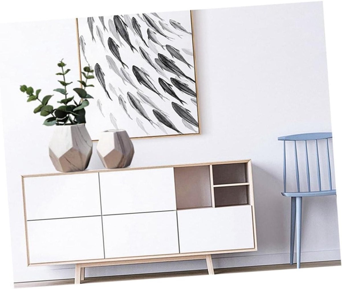 Elegante keramische vaas met marmerdesign voor decoratie van je interieur