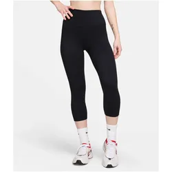 Nike, Damen, Tights, Dri-Fit One High-Rise Crop Leggings (S), Schwarz