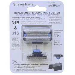 NewSPeak, Zubehör Haarentfernung, Scherkopf kompatibel mit 31B - 31S (1x)