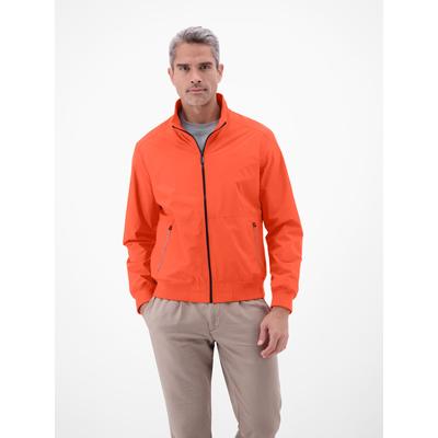 Blouson LERROS "Blouson leicht gefüttert und flexibel", Herren, Gr. L, orange (vivid rot), 100% Polyester, Jacken Blouson, Herren Blouson, Wasser- und windabweisend, Atmungsaktiv, Einfarbig