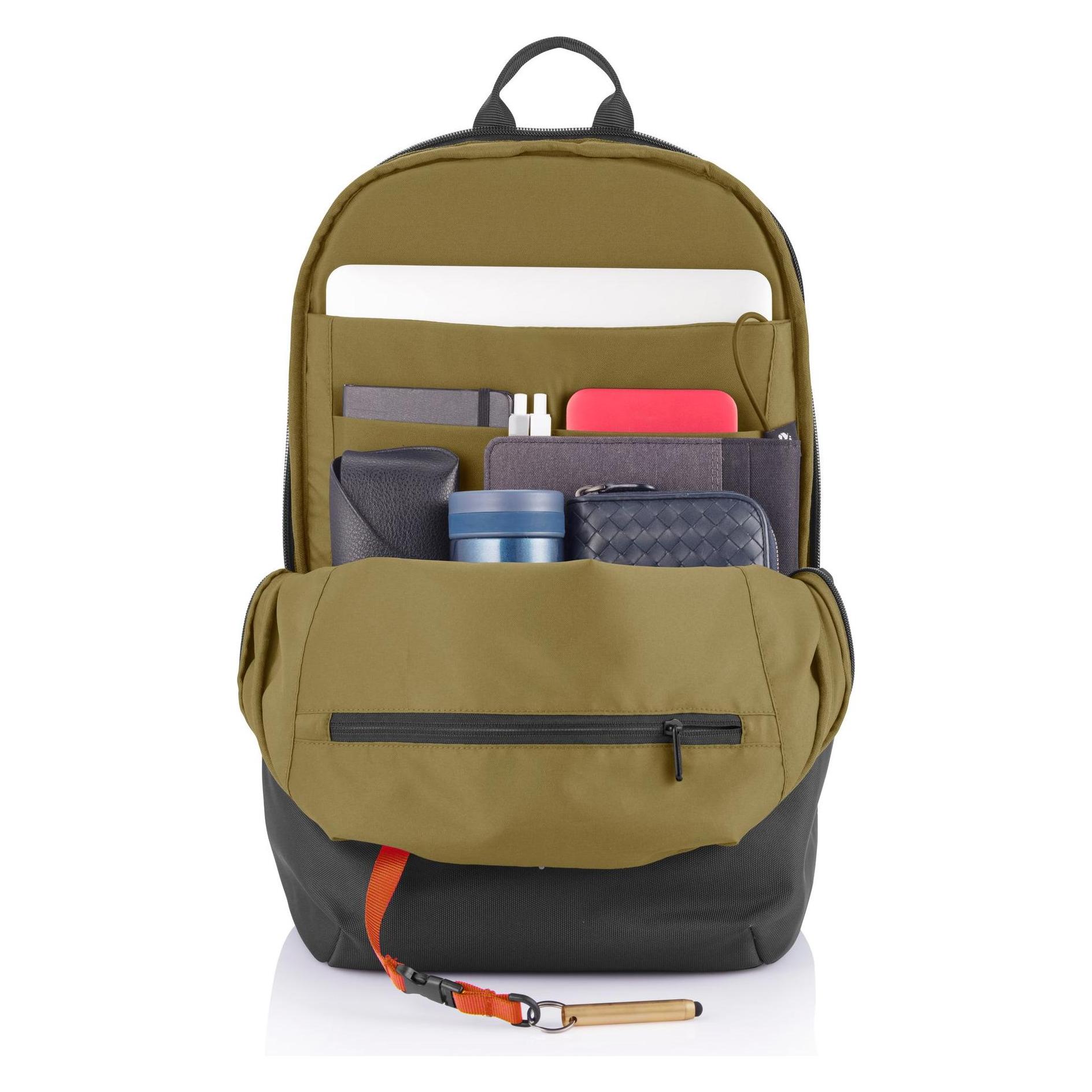 XD Design XD-Design Bobby Soft Rucksack Lässiger Rucksack Schwarz Polyethylenterephthalat (13 l) (P705.791)