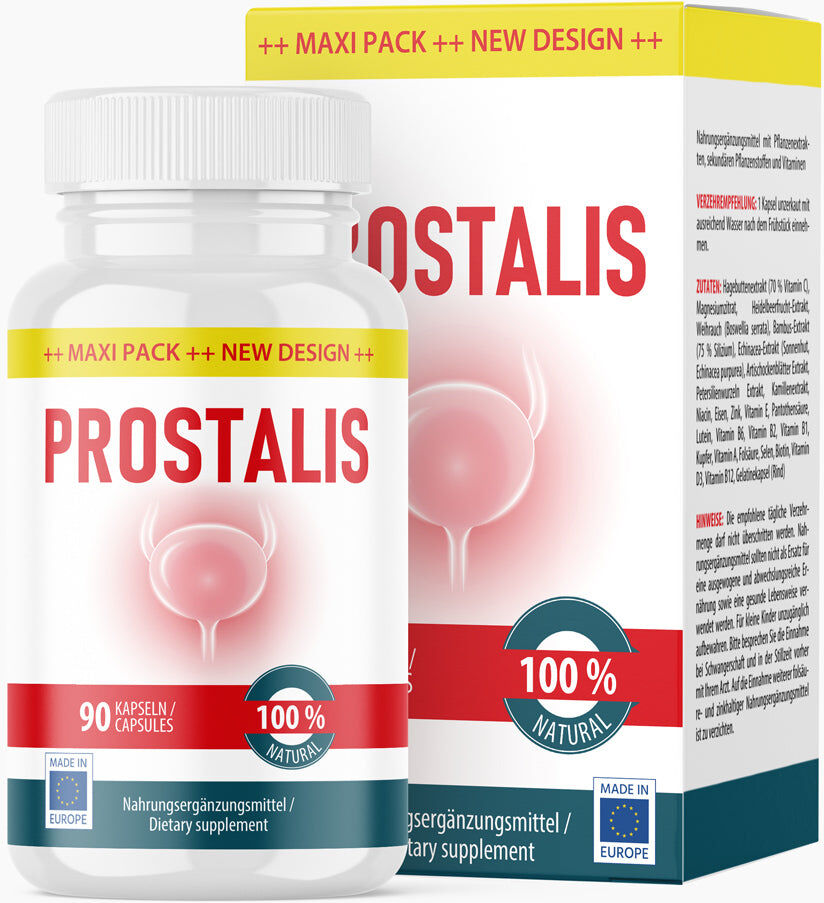 MayProducts Europe UAB Prostalis - Das Original für Power & Männlichkeit (60 Kapseln)