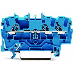Wago TOPJOB® S 3-Leiter-Durchgangsklemme, Serie 2002, blau