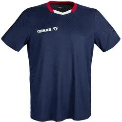 Tibhar, Herren, Sportshirt, Osmium France (XS), Blau