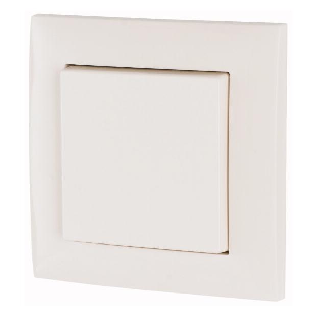 Eaton Rahmen 1-fach, weiss glänzend 126066 (126066)