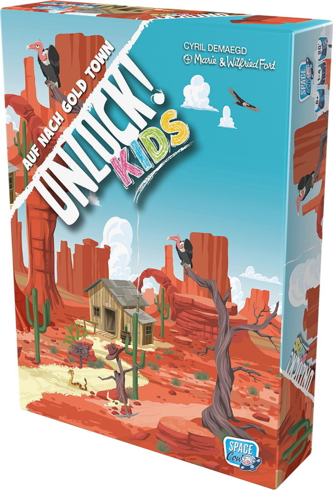 Space Cowboys Unlock! Kids: Op naar Gold Town – Puzzelspel voor kinderen vanaf 6 jaar