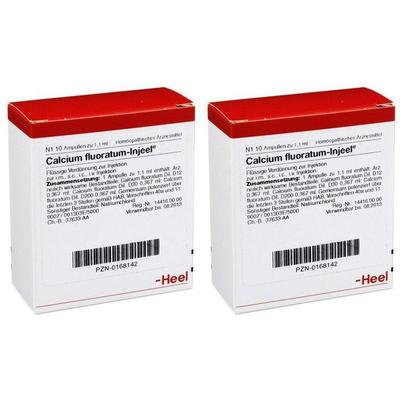 Calcium Fluoratum Injeel Ampullen 2x 2x10 St