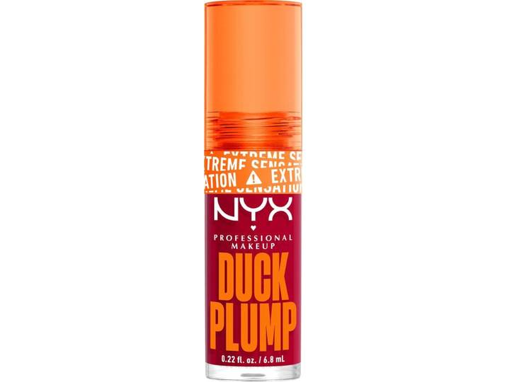 NYX Professional Makeup Duck Plump - Plumping lipgloss - Glanzende finish - Rood - 6,8ml