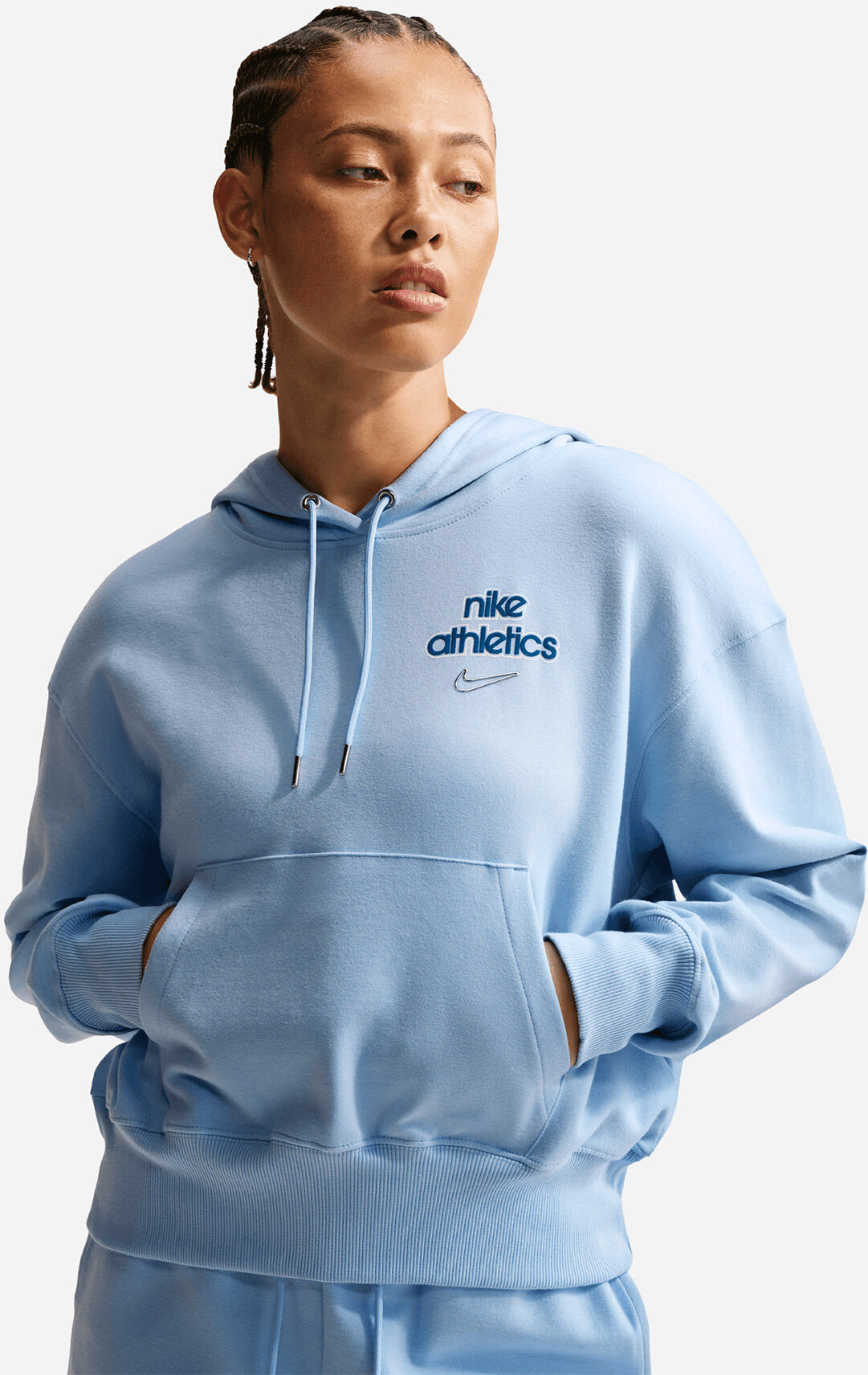 Nike Gym Life W - Felpa - Donna - Azzurro L
